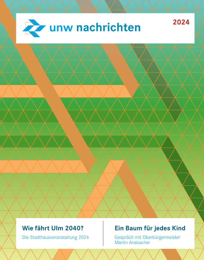 Titelseite der unw-Nachrichten 2024